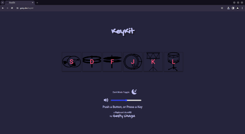 Screenshot of KeyKit